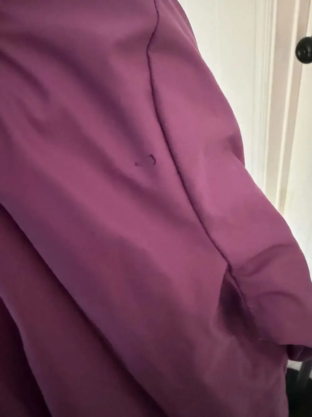 Cat & Jack Purple Hooded Rain Jacket Medium